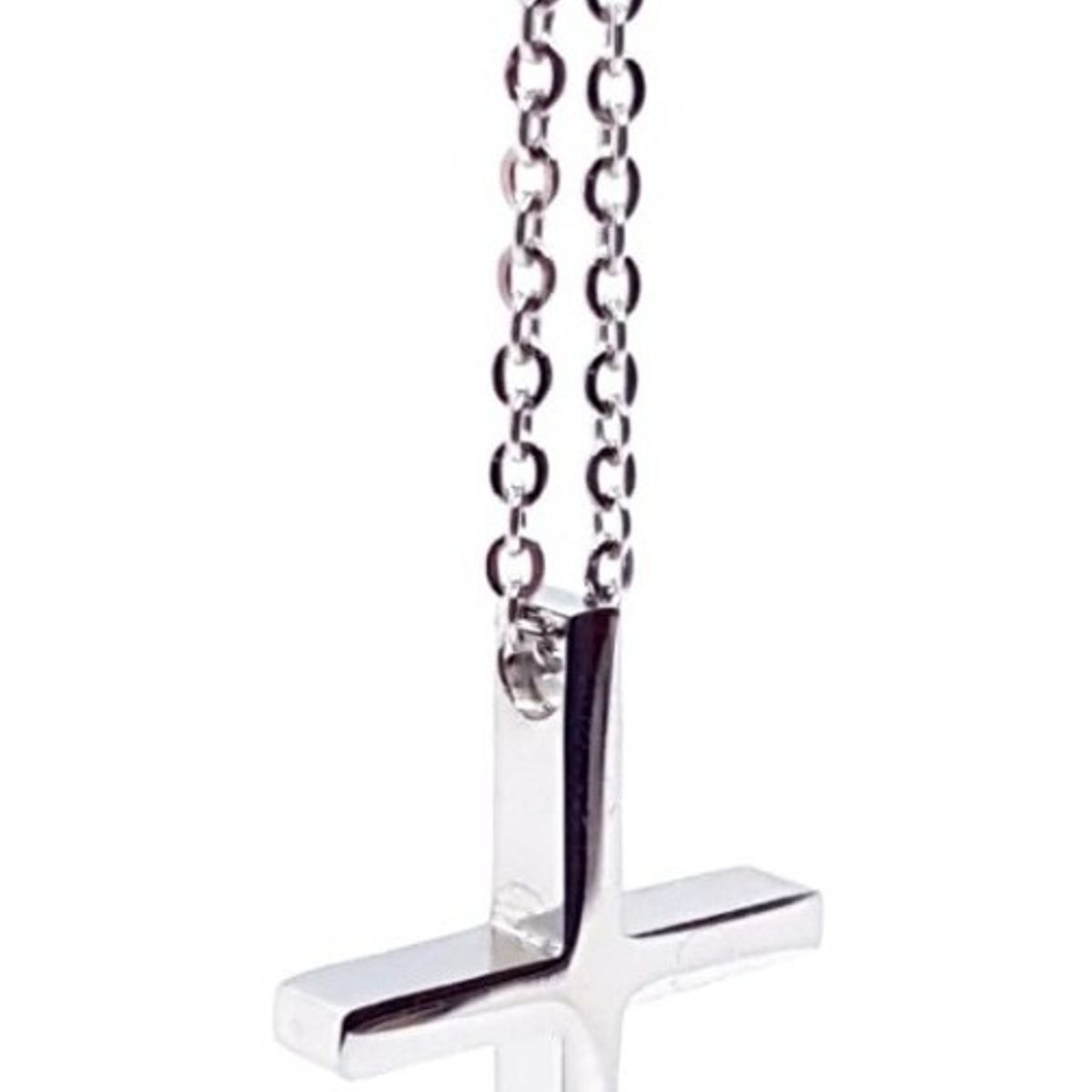 GENERICO - Collar De Cruz Silver Space Hombre Mujer Moda 2021 Ixx