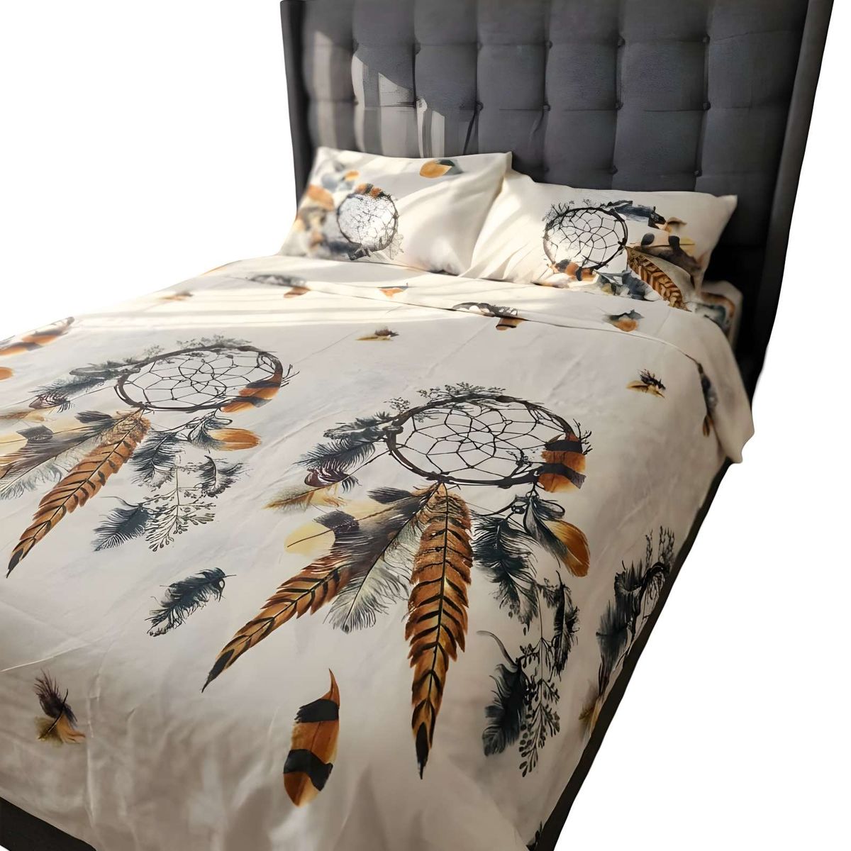 GENERICO - SET DE SABANAS SUAVES KING BLANCO12