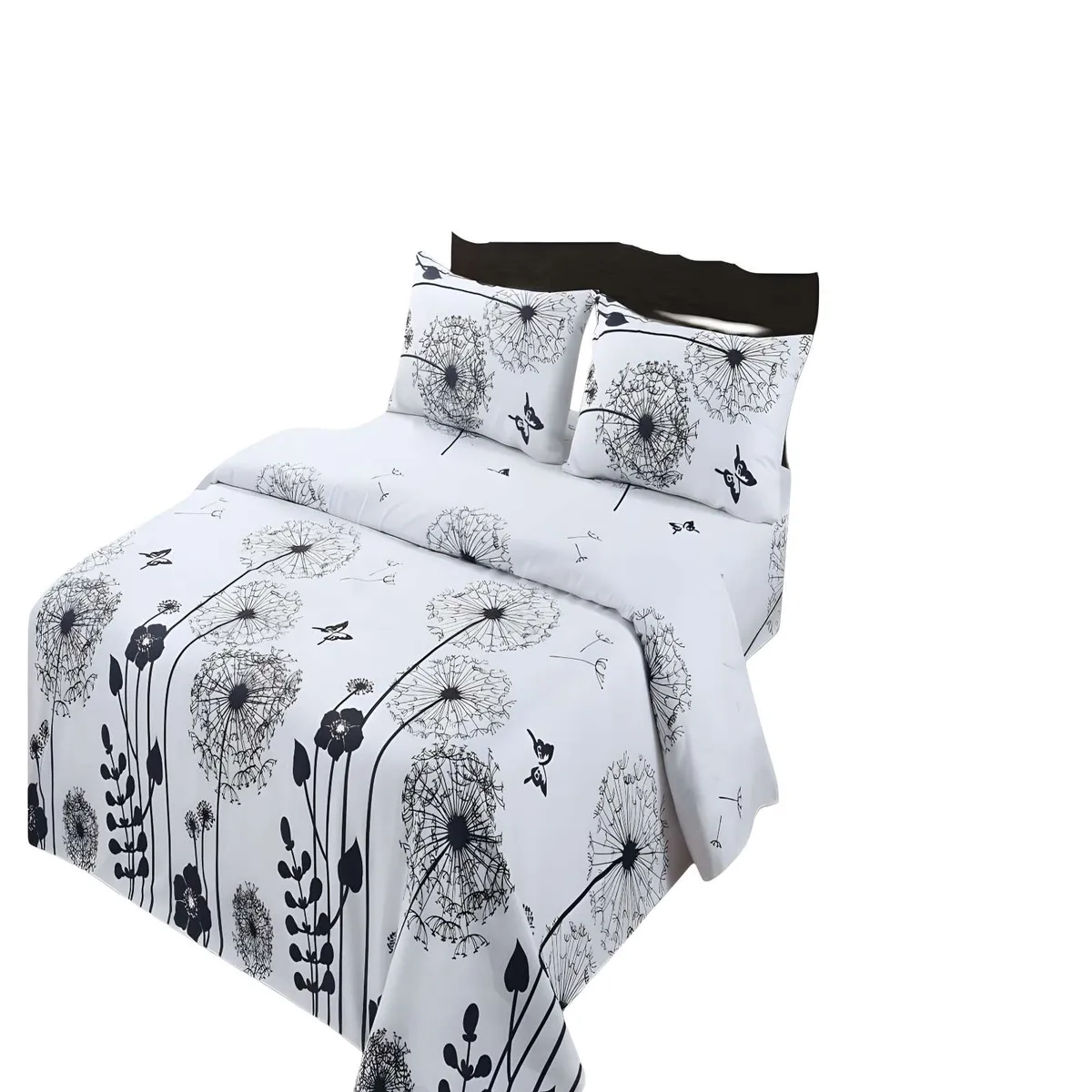 GENERICO - SET DE SABANAS SUAVES SUPER-KING BLANCO C3