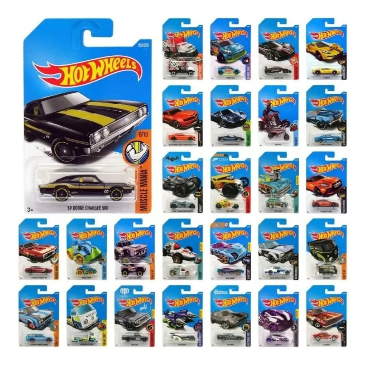 MATTEL - HOT WHEELS SURTIDO AUTOS BASICOS
