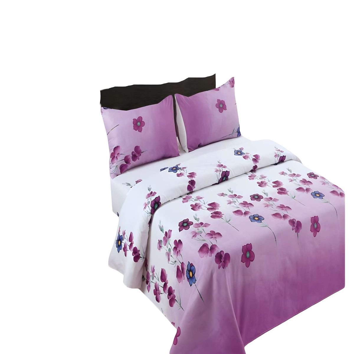 GENERICO - PACK DE SABANAS ULTRA SUAVES 2 PLAZAS BLANCO C1