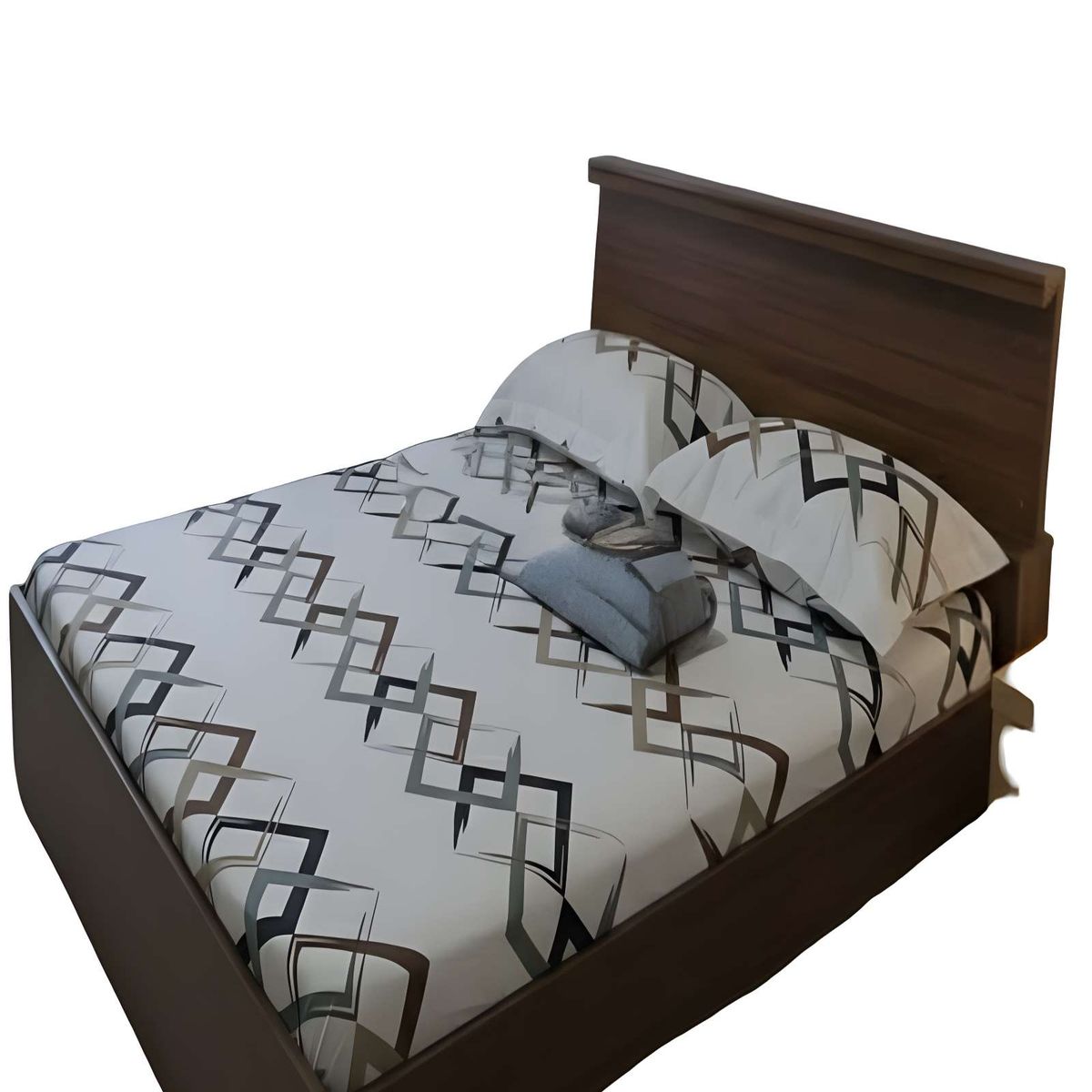 GENERICO - PACK DE SABANAS ULTRA SUAVES 2 PLAZAS BLANCO C8