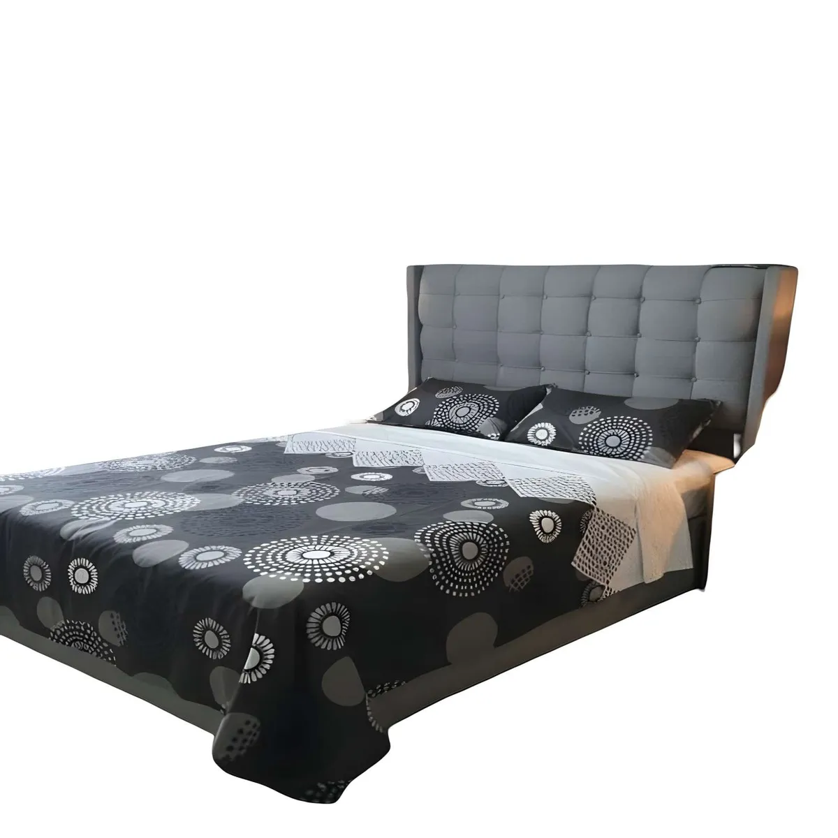 GENERICO - PACK DE SABANAS ULTRA SUAVES KING NEGRO C2