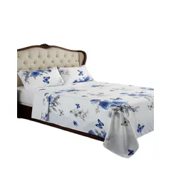 GENERICO - PACK DE SABANAS ULTRA SUAVES KING BLANCO10