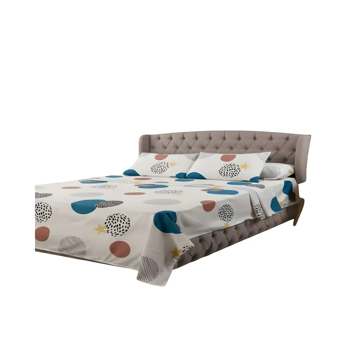 GENERICO - PACK DE SABANAS ULTRA SUAVES KING BLANCO11