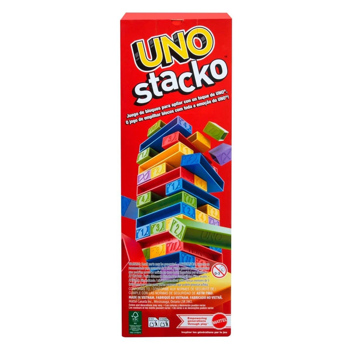 MATTEL - Uno Juego De Mesa Stacko