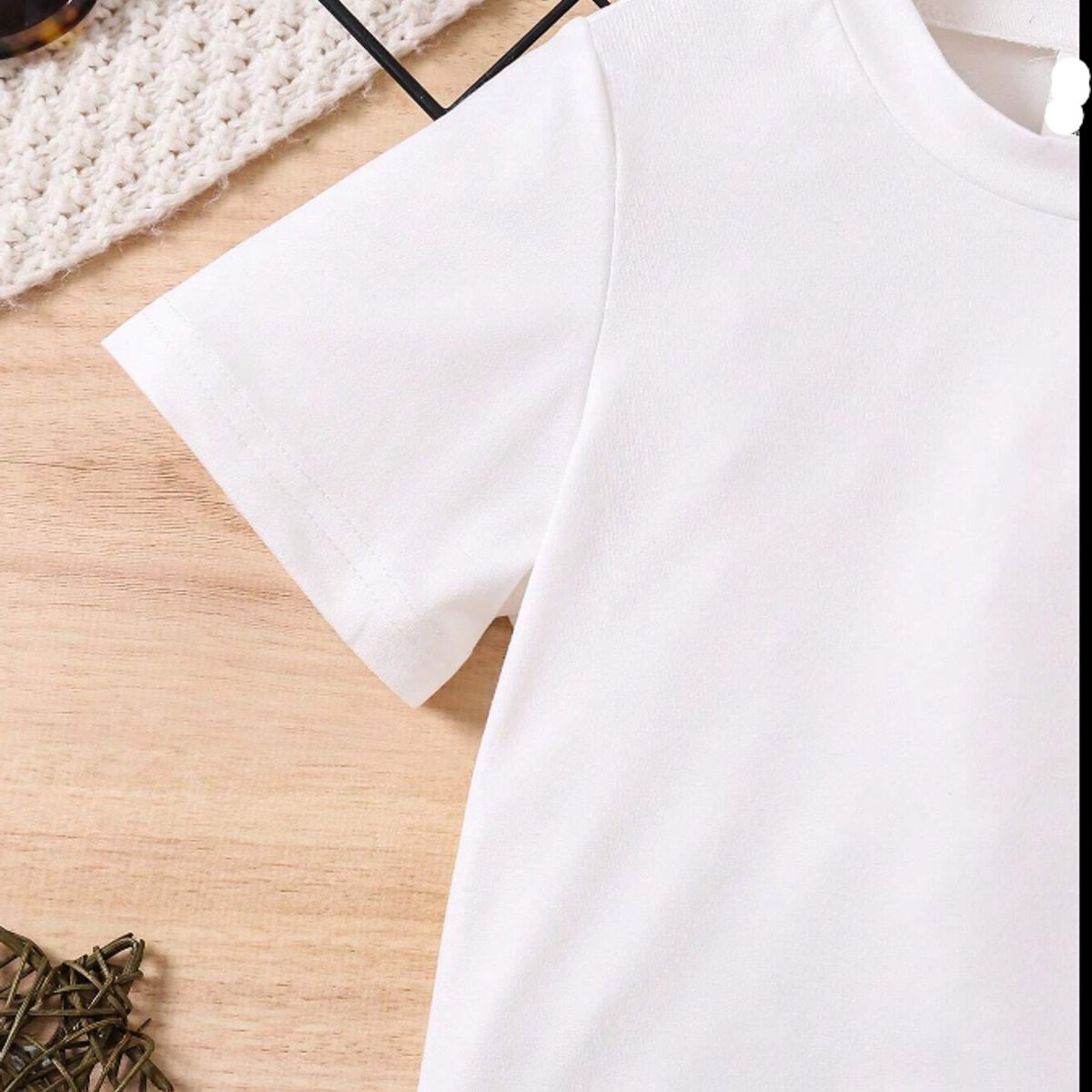 KIRAMA CLOTHING STORE - Conjunto Infantil Polera y Short Camuflaje “Beautiful Confident”  Multicolor