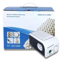 GENERICO - Colchón Antiescaras Inflable Hasta 125kg 1 Plaza De Material Pvcde Grado Medico De Alta Calidad