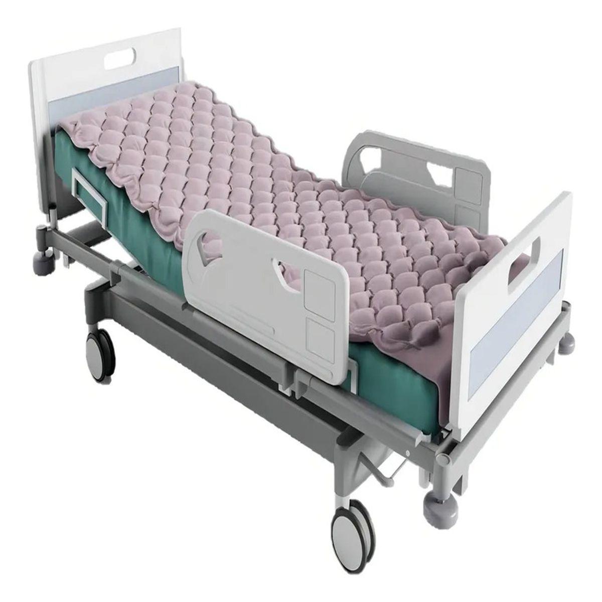 GENERICO - Colchón Antiescaras Inflable Hasta 125kg 1 Plaza  De Material Pvcde Grado Medico De Alta Calidad