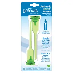DR BROWN'S - Set Repuesto Válvula De Mamadera Dr Brown´s Anticólicos Estándar 250ml 2unidades