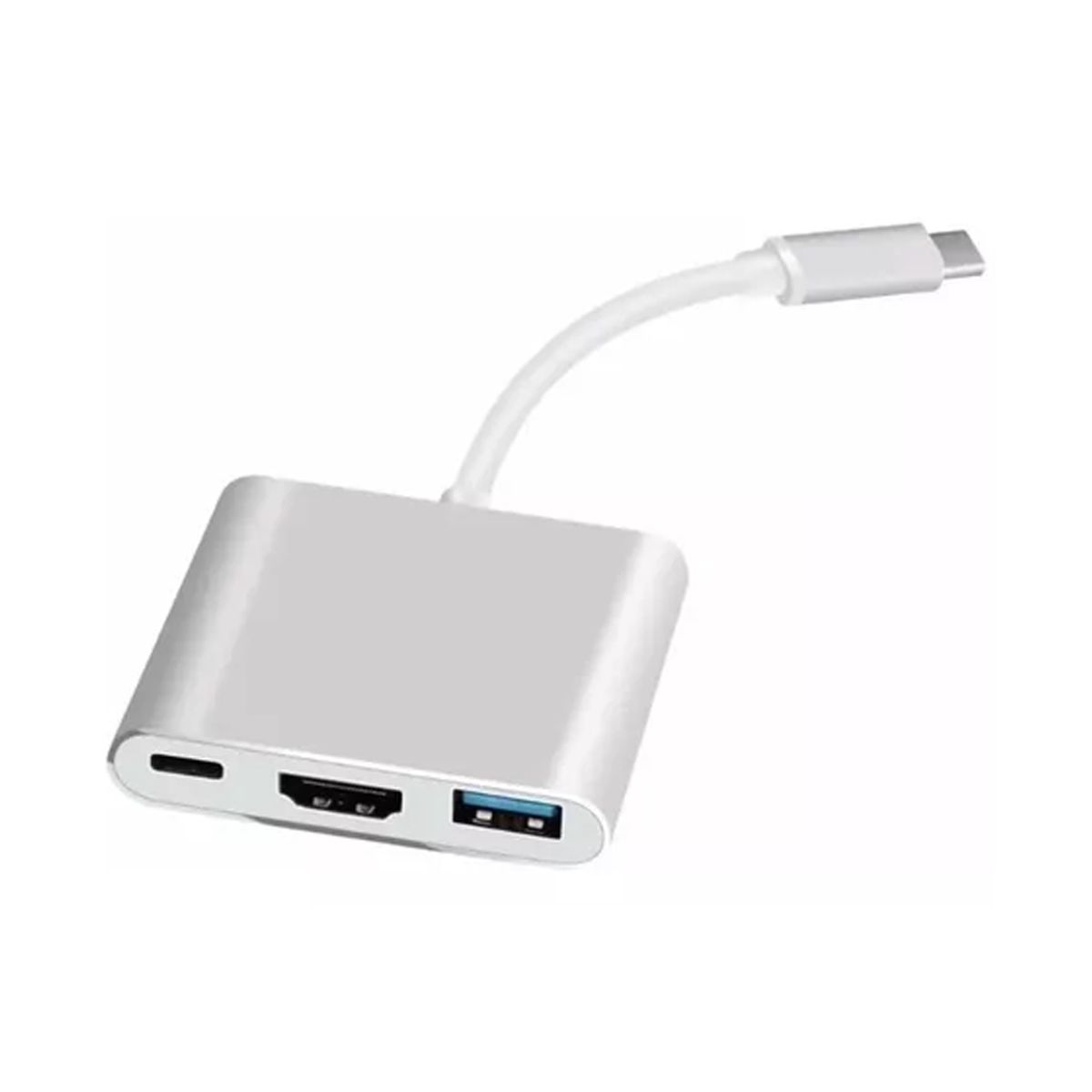 NO LOGO - Adaptador Tipo C Usb C A Hdmi 4k Usb 3.0 Tipo C Macbook