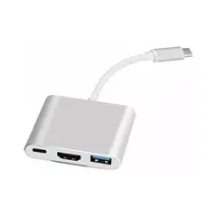 NO LOGO - Adaptador Tipo C Usb C A Hdmi 4k Usb 3.0 Tipo C Macbook