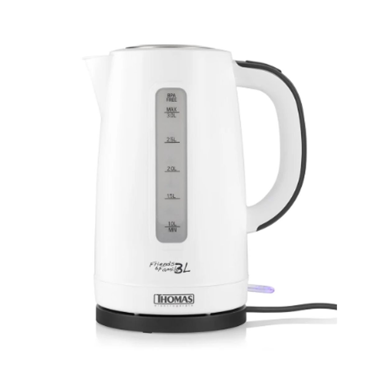 THOMAS - Hervidor Eléctrico 3 litros Thomas 2200W TH- 4351