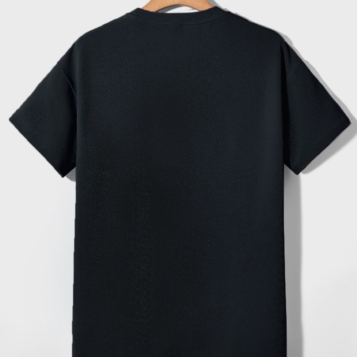 KIRAMA CLOTHING STORE - Polera Hombre Manga Corta Lisa  Negro