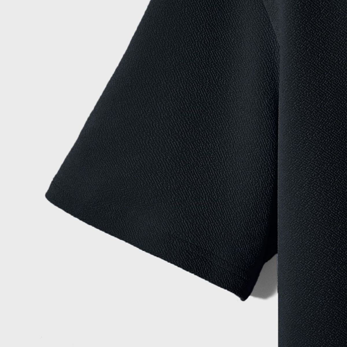 KIRAMA CLOTHING STORE - Polera Hombre Manga Corta Lisa  Negro