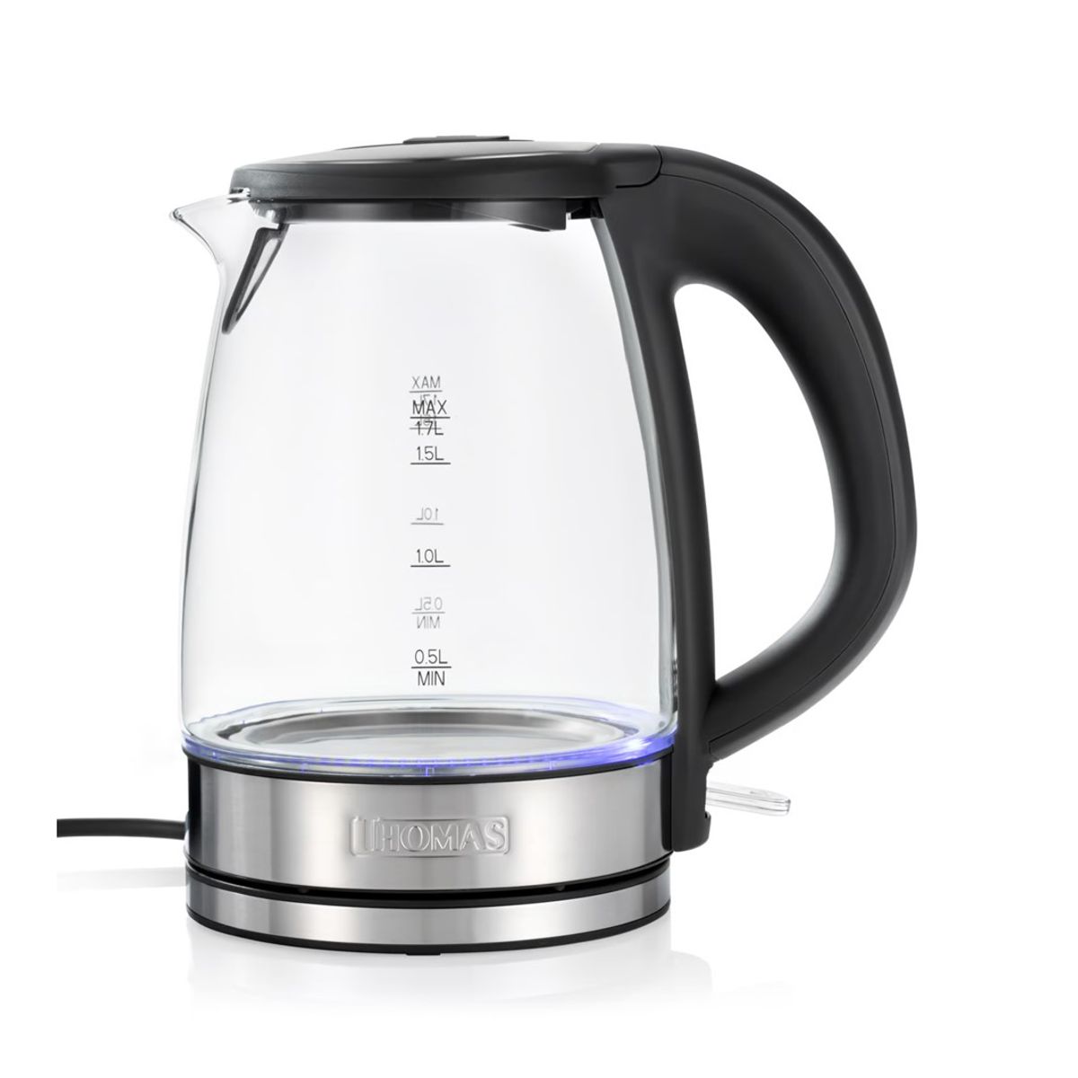 THOMAS - HERVIDOR DE VIDRIO ELECTRICO 2200W TH-4725 VIDRIO