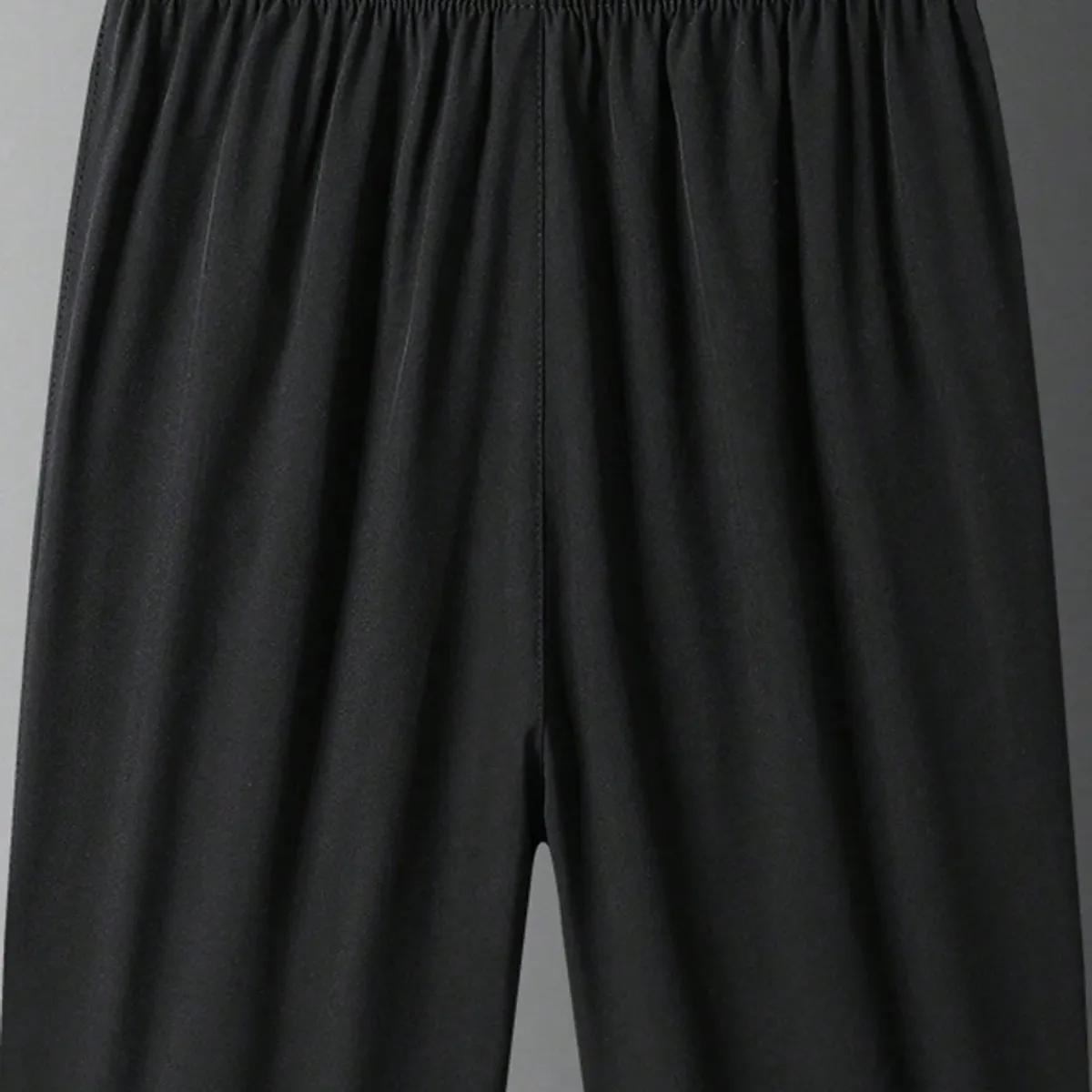 KIRAMA CLOTHING STORE - Shorts Deportivos Infantiles con Bolsillos y Diseño “RUNNING SPORT”  Negro