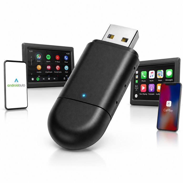 OEM Conversor Inalámbrico para transmitir CARPLAY & ANDROID Auto
