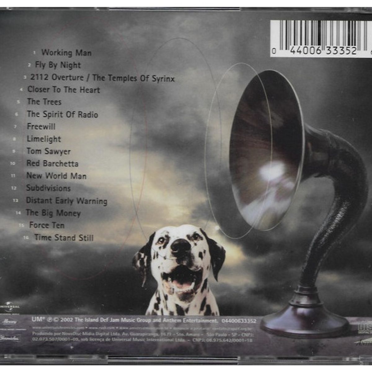 GENERICO - RUSH - SPIRIT OF RADIO: GREATEST HITS (1974-1987) / CD