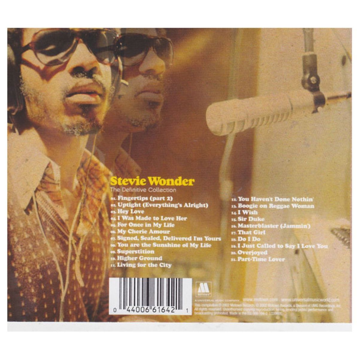GENERICO - STEVIE WONDER - THE DEFINITIVE COLLECTION / CD