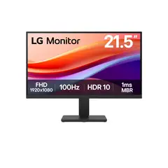 LG - Monitor de 215 pulgadas Full HD 100 Hz con sRGB 99 % típico HDR 10 y 1 ms MBR