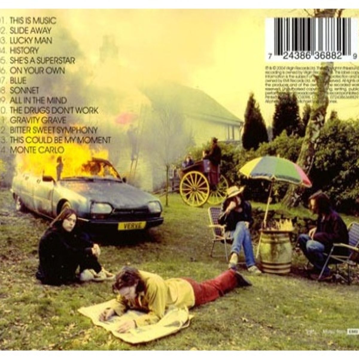 GENERICO - THE VERVE - THIS IS MUSIC THE SINGLES 92-98  CD