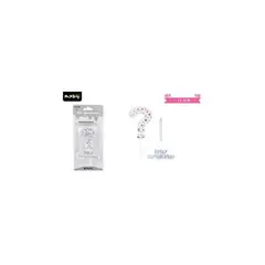 GENERICO - Vela de signo estrella plateado