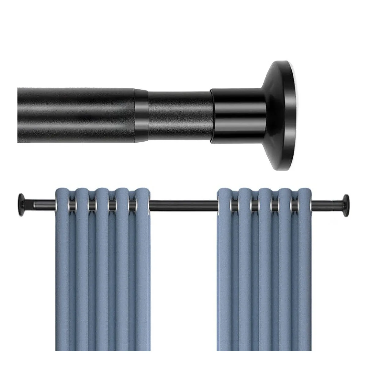 GENERICO - Barra Telescópica Para Cortina De Ducha De 150-280 Cm
