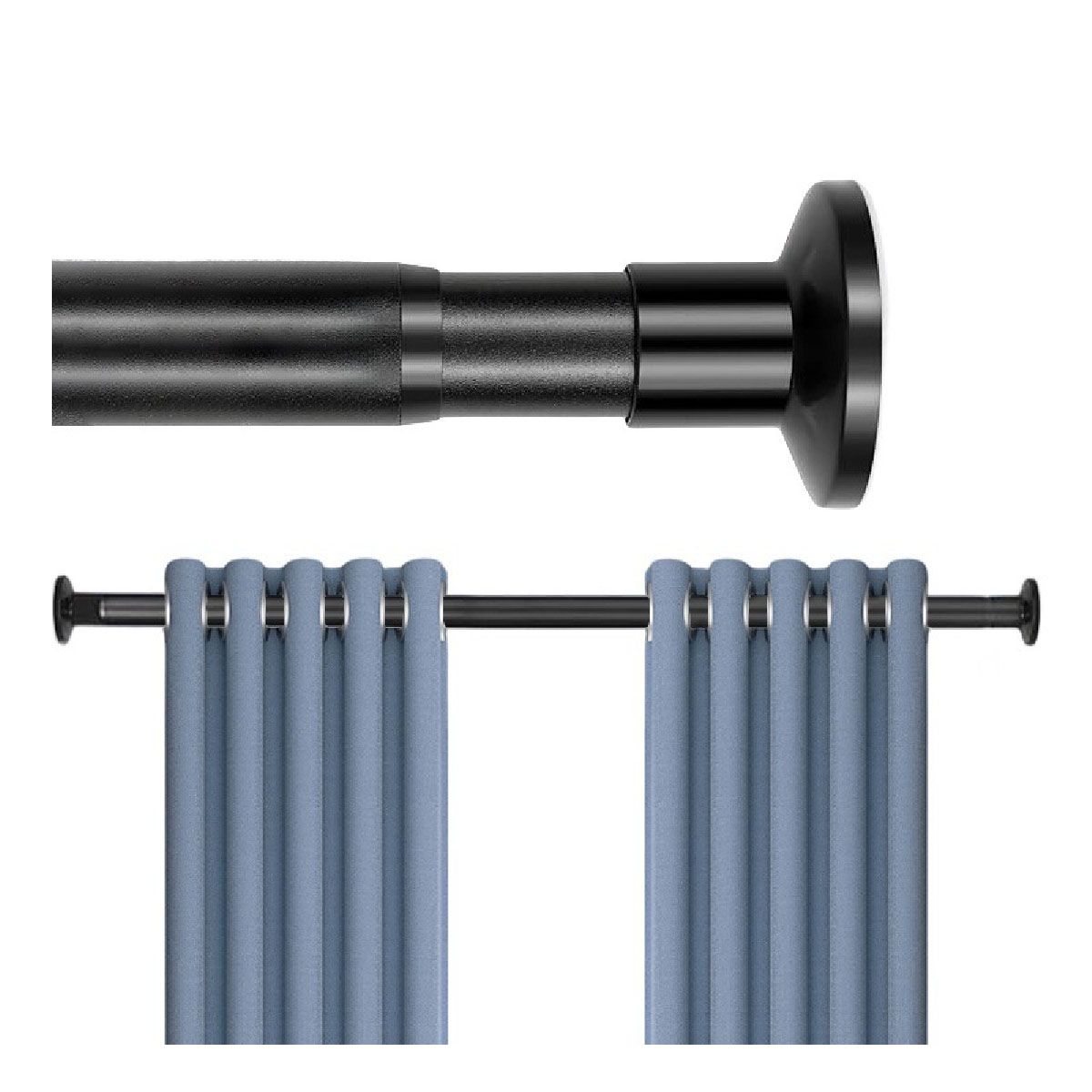 GENERICO - Barra Telescópica Para Cortina De Ducha De 150-280 Cm