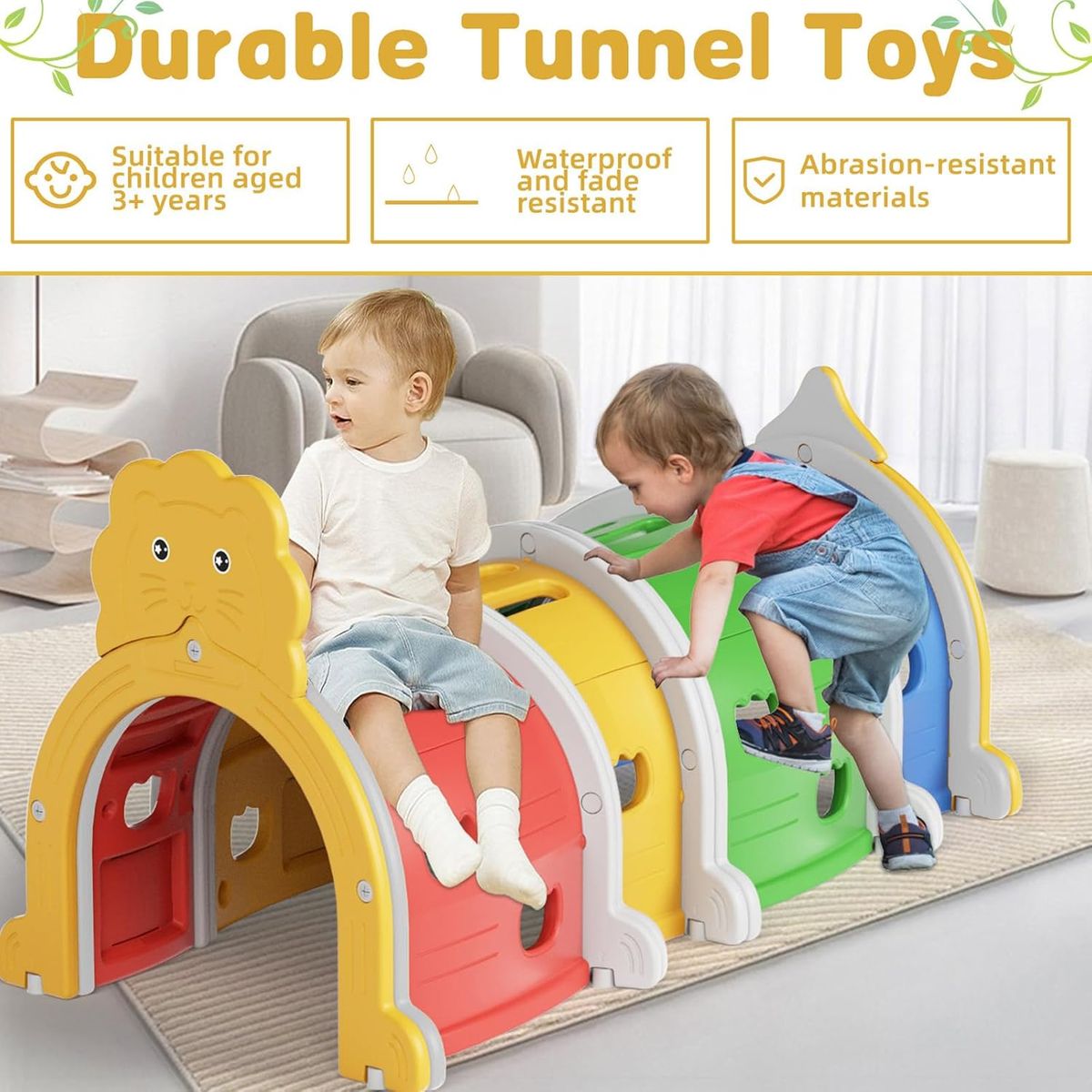GENERICO - Túnel De Escalada Para Niños Diseño León Ayukan