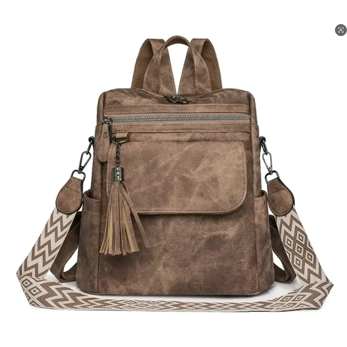 TNAKIEX - Mochila Cartera De Cuero Elegante A La Moda Para Mujer Chic