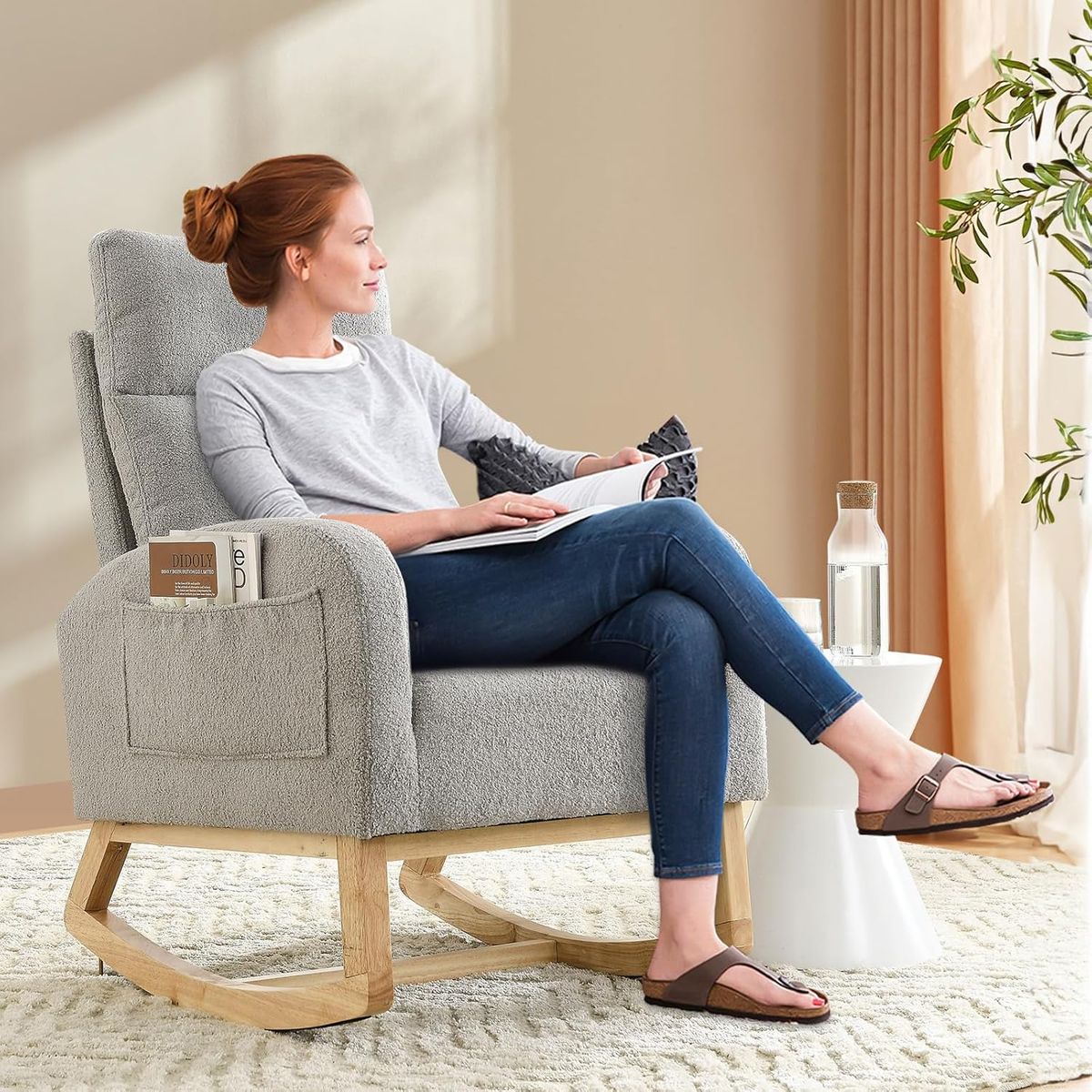 GENERICO - Mecedora De Descanso y Lactancia Teddy Newun