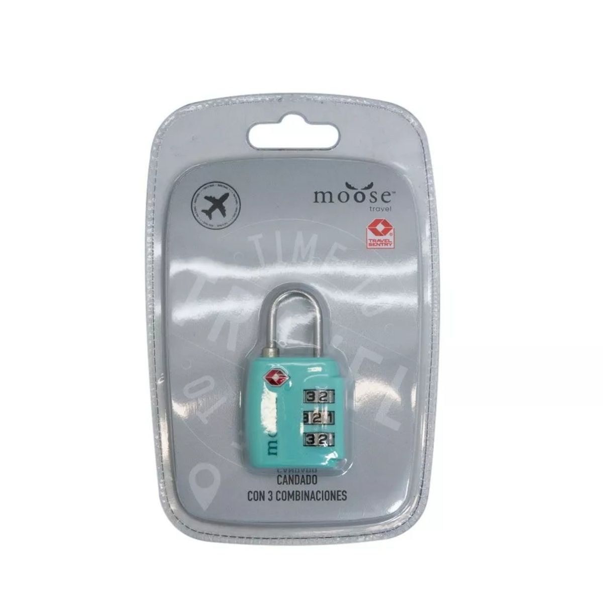 MOOSE - CANDADO MENTA MOOSE COMBINACIÓN NUMÉRICA