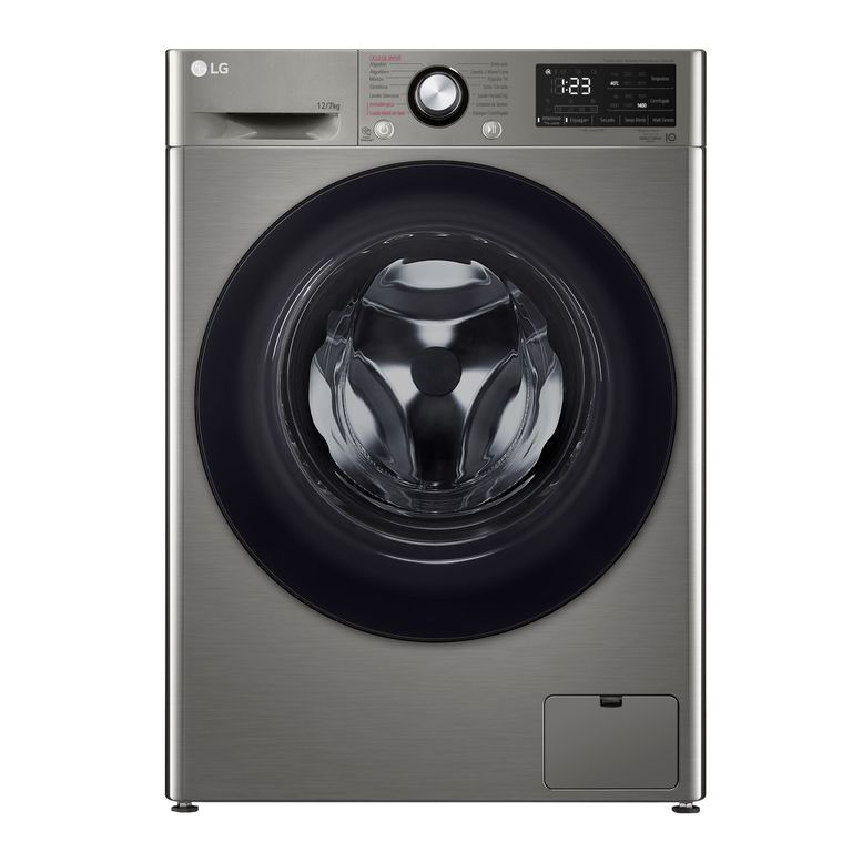 LG Lavadora Secadora 12Kg7Kg con AIDD™ WD12VVC5S6C