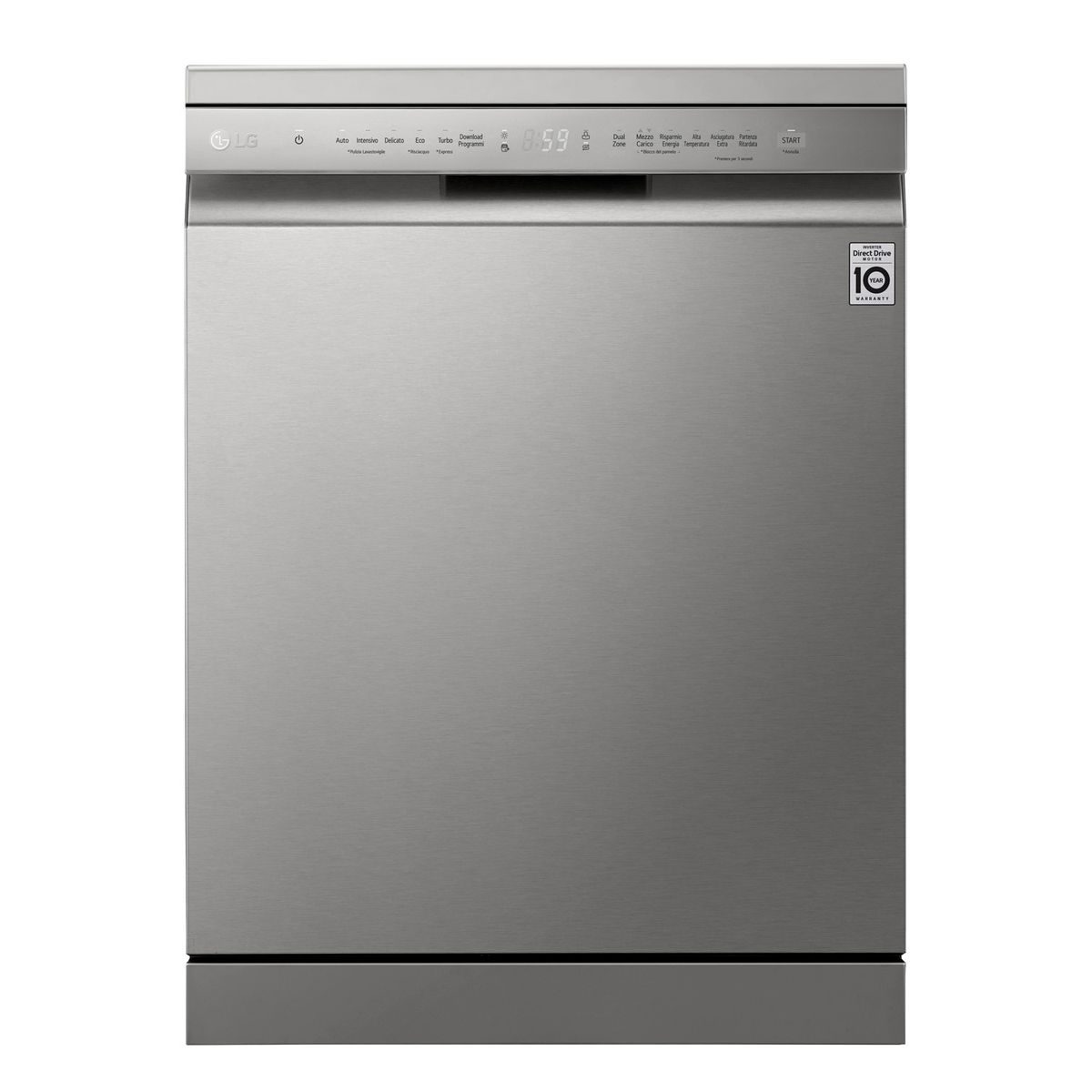 LG - Lavavajillas 14 cubiertos con QuadWash™ DF222FP