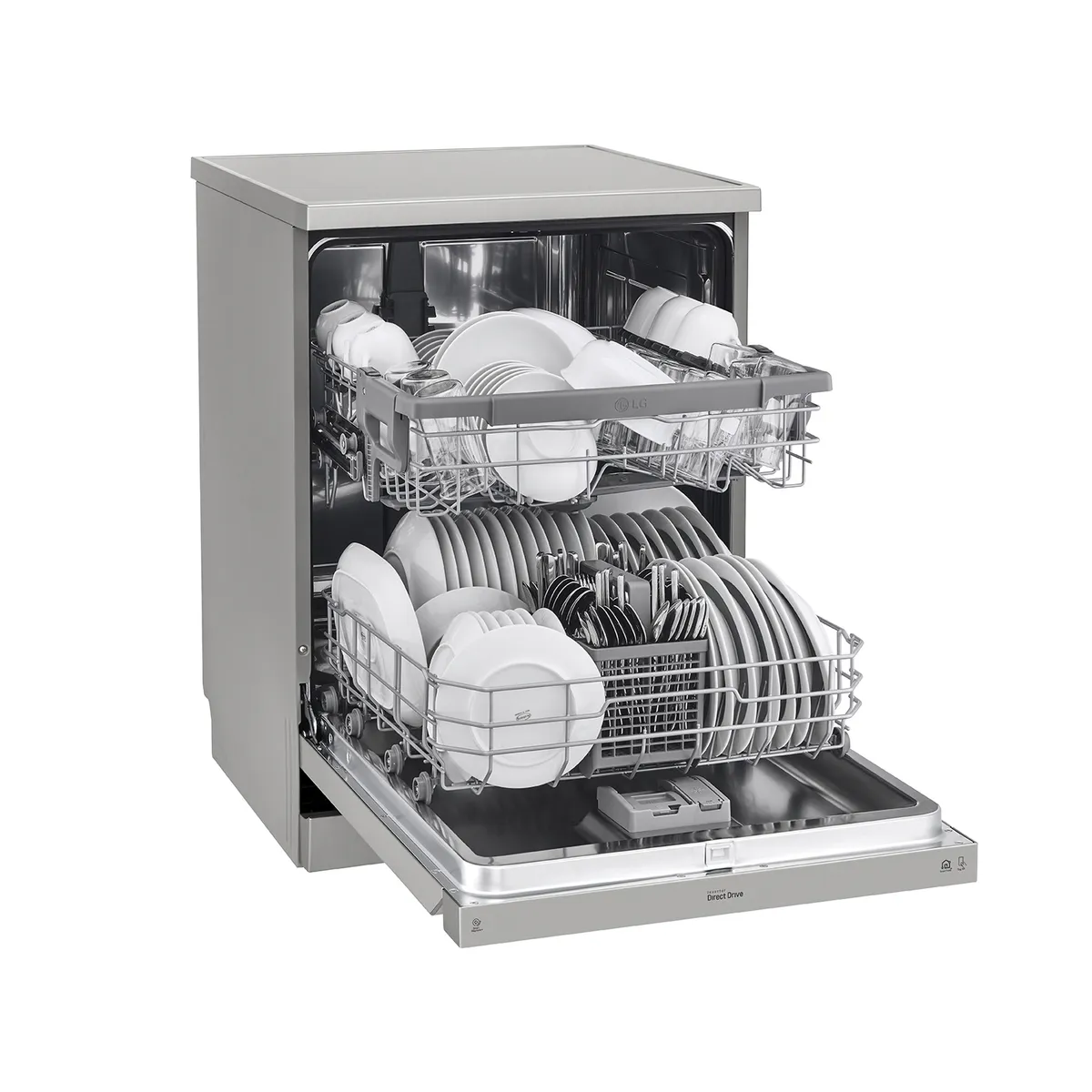 LG - Lavavajillas 14 cubiertos con QuadWash™ DF222FP