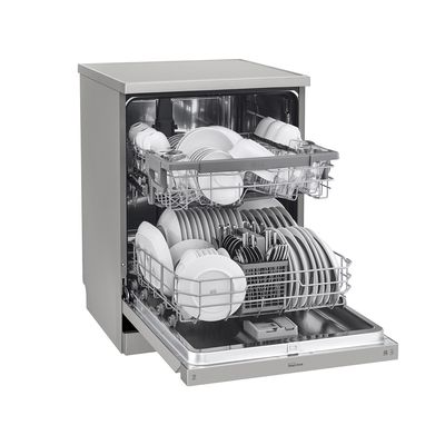 Imagen 2 del producto Lavavajillas 14 cubiertos con QuadWash™ DF222FP