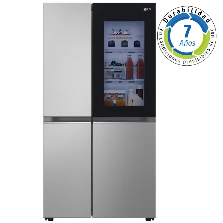 LG Refrigerador Side by Side 647L con InstaView™ GS66BVP