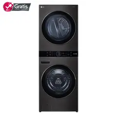 LG - WashTower™ Lavadora Secadora Carga Frontal 22Kg 16Kg WK22BS6 con AIDD™