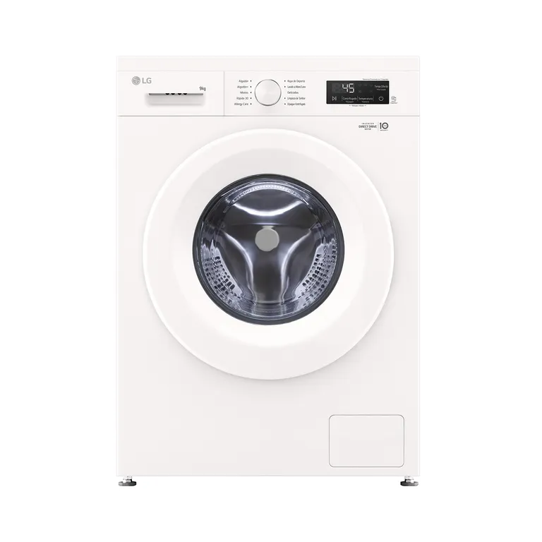 LG Lavadora 9Kg con 6 Motion DD WM9GWVFS6