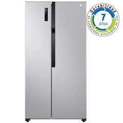 LG - Refrigerador Side by Side 509 Litros con Motor Smart Inverter Compressor GS51MPP