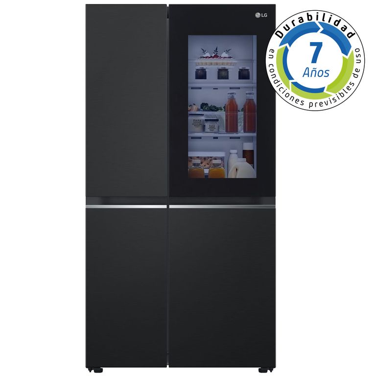 LG Refrigerador Side by Side 655 Litros con Instaview™ GS66BVM