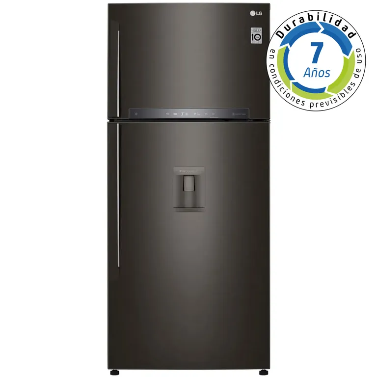 LG Refrigerador Top Freezer 509 Litros con Motor Smart Inverter Compressor GT51SGD