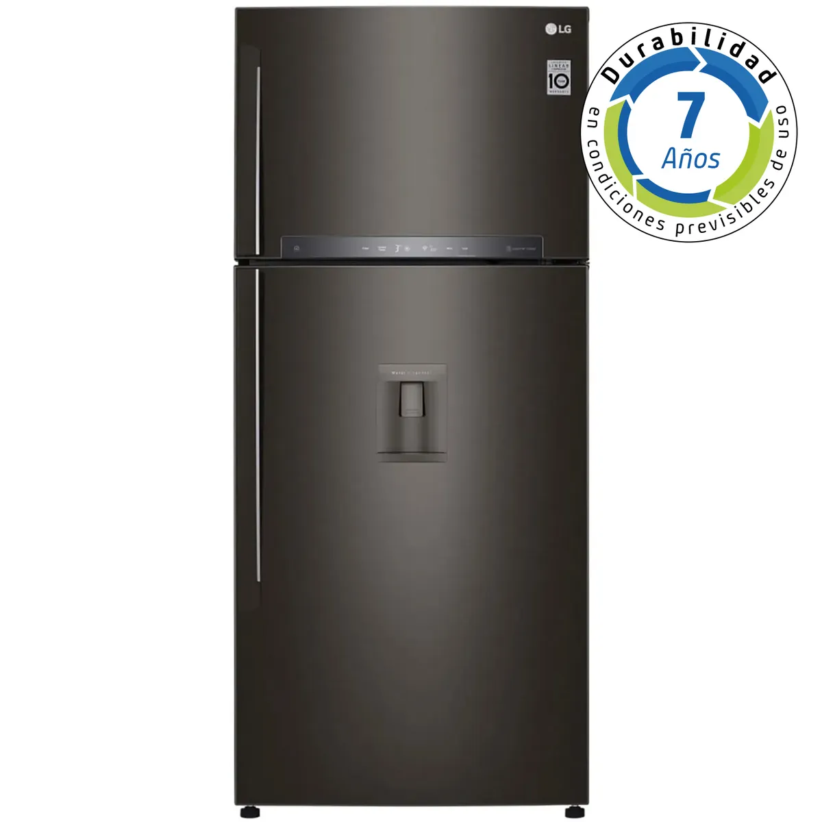 LG - Refrigerador Top Freezer LG 509 Litros con Motor Smart Inverter Compressor GT51SGD