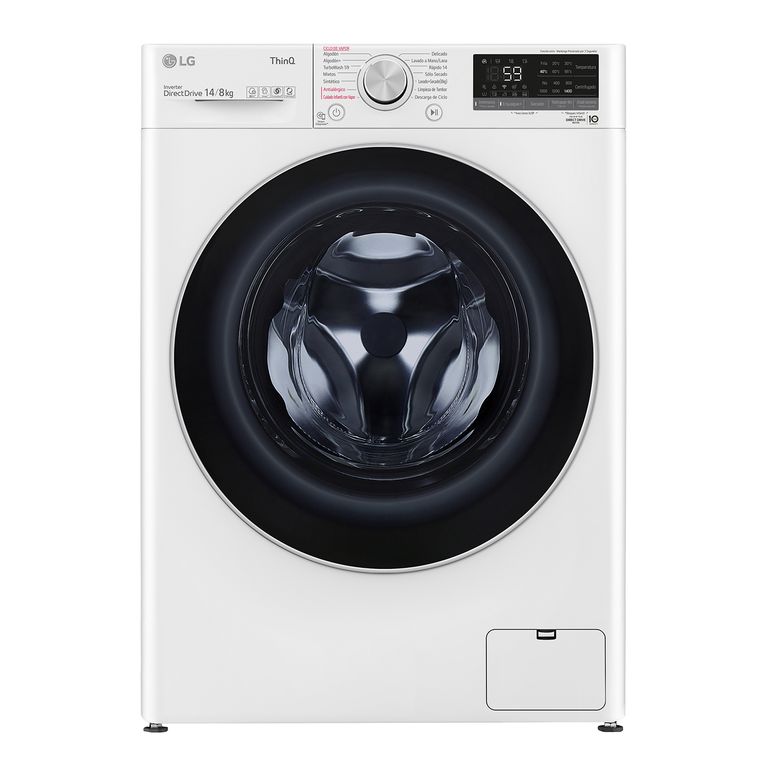 LG Lavadora Secadora 14Kg8Kg con AIDD™ WD14WVC4S6