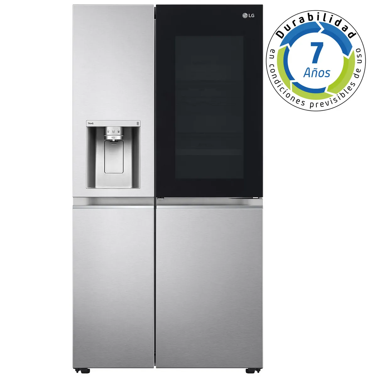 LG - Refrigerador Side by Side 635L con InstaView™ GS66SXNC