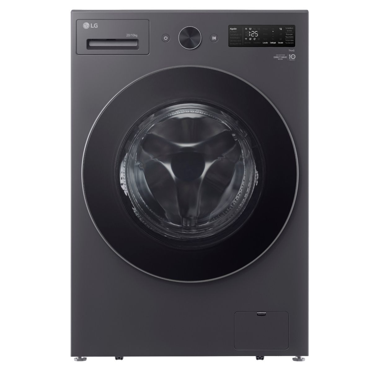 LG - Lavadora Secadora 20Kg10Kg con AIDD WD20EGNTSPG