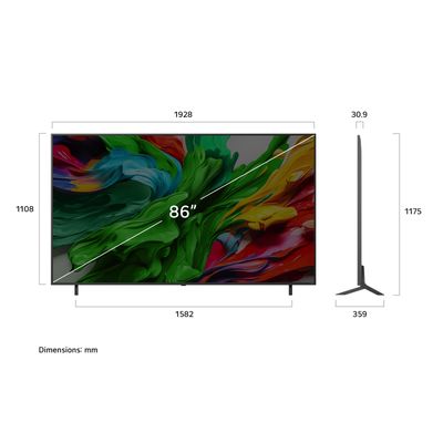 Imagen 2 del producto Smart TV QNED 86 4K UHD 86QNED85ASG 2025 + Magic Remote Control