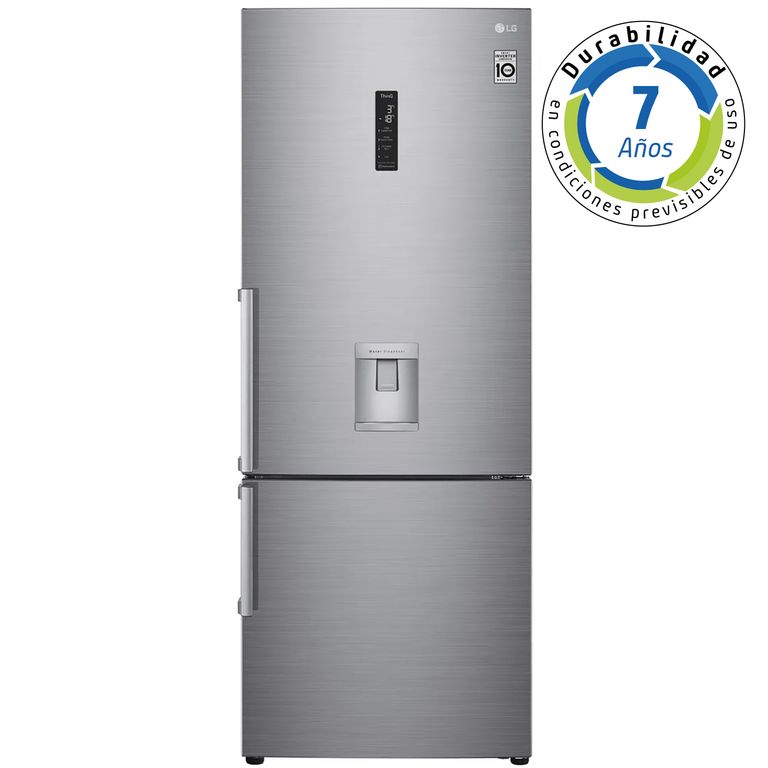 LG Refrigerador Bottom Freezer 461 Litros con ThinQ™ GB45SGP