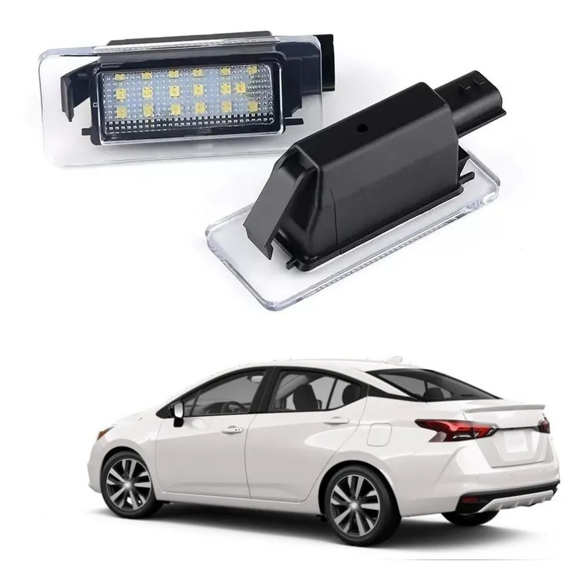 KUANGYE - Luz Led Patente Para Nissan Versa 2020-actual Accesorio